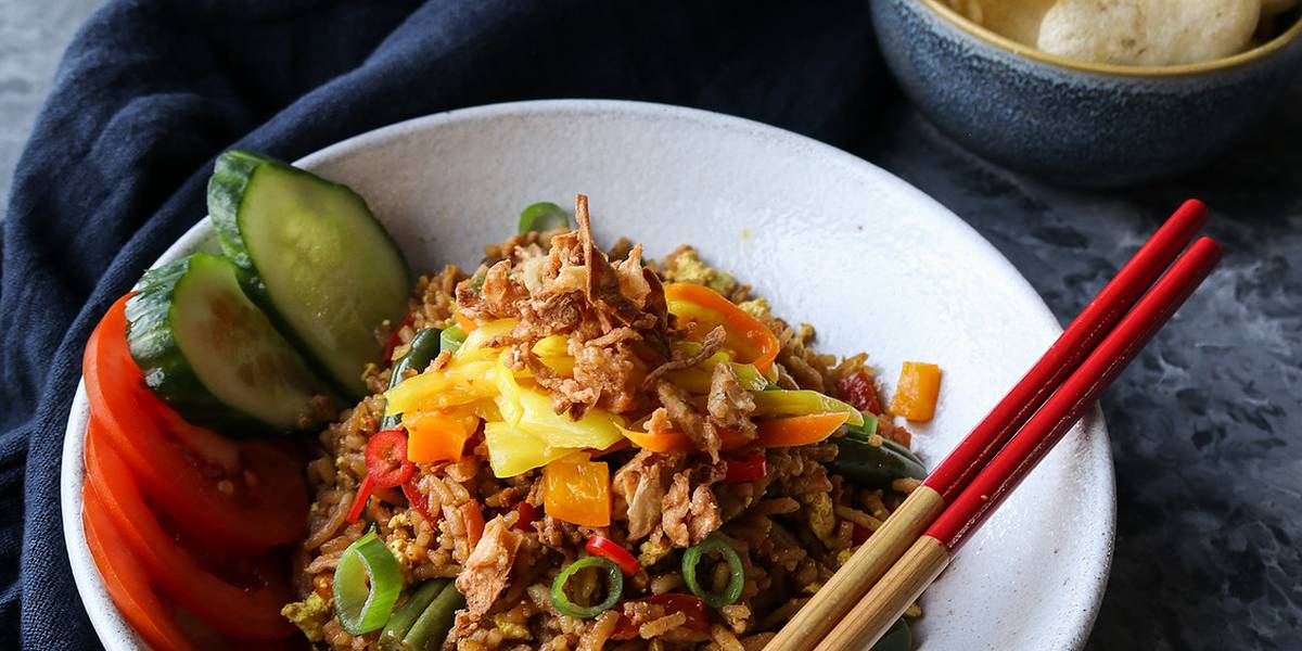 Pick Up Limes Vegan Nasi Goreng with Tofu Scramble