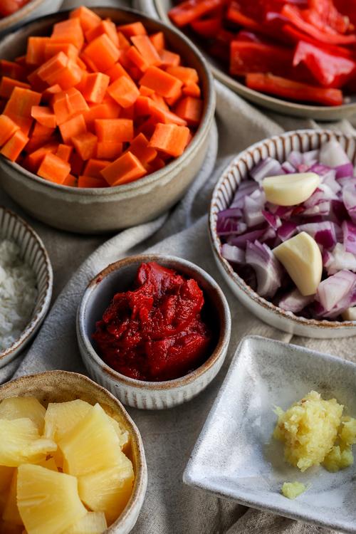 Sweet & Sour Tofu StirFry Pick Up Limes