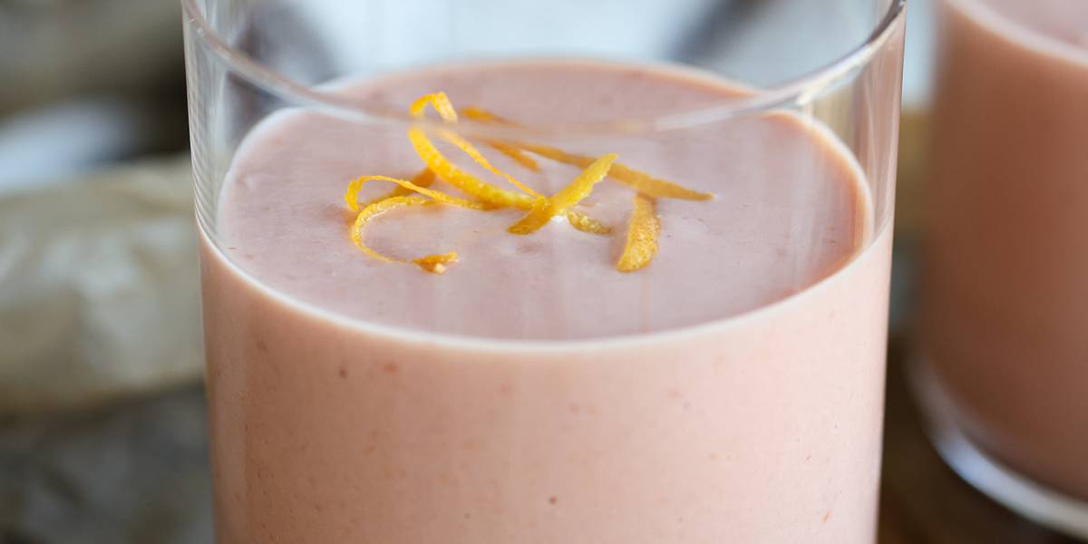 Orange Ginger Sunrise Smoothie | Pick Up Limes