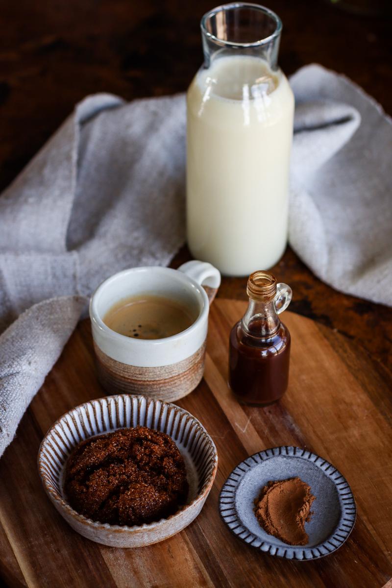 Process image of Shaken Brown Sugar Iced Coffee
