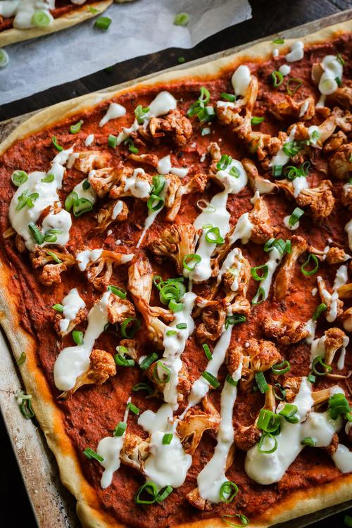 Pick Up Limes BBQ Cauliflower Pizza