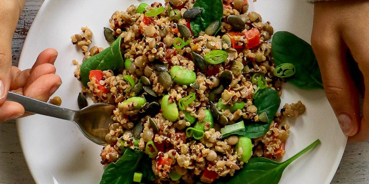 Pick Up Limes ProteinPacked Lentil & Quinoa Salad