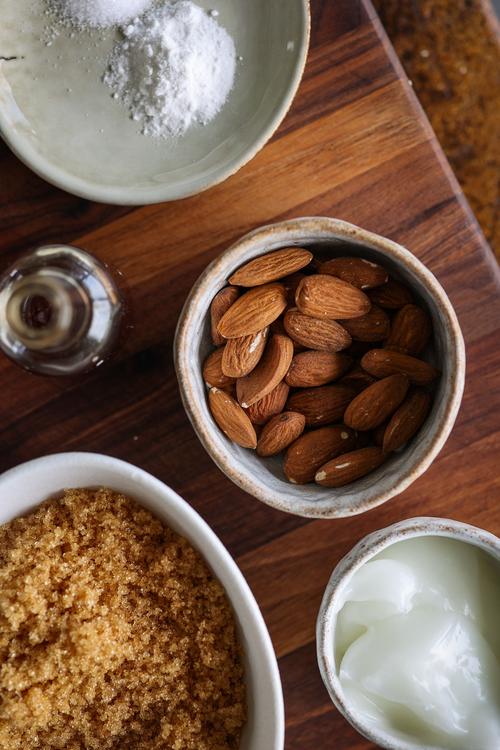 Almond Brownie Cookies Pick Up Limes