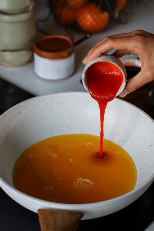 Spicy Orange Glazed Tofu Pick Up Limes