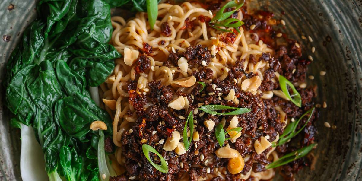 Vegan Dan Dan Noodles | Pick Up Limes