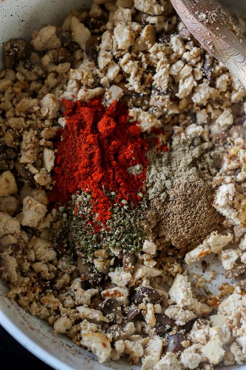 Vegan Tofu Chorizo Pick Up Limes