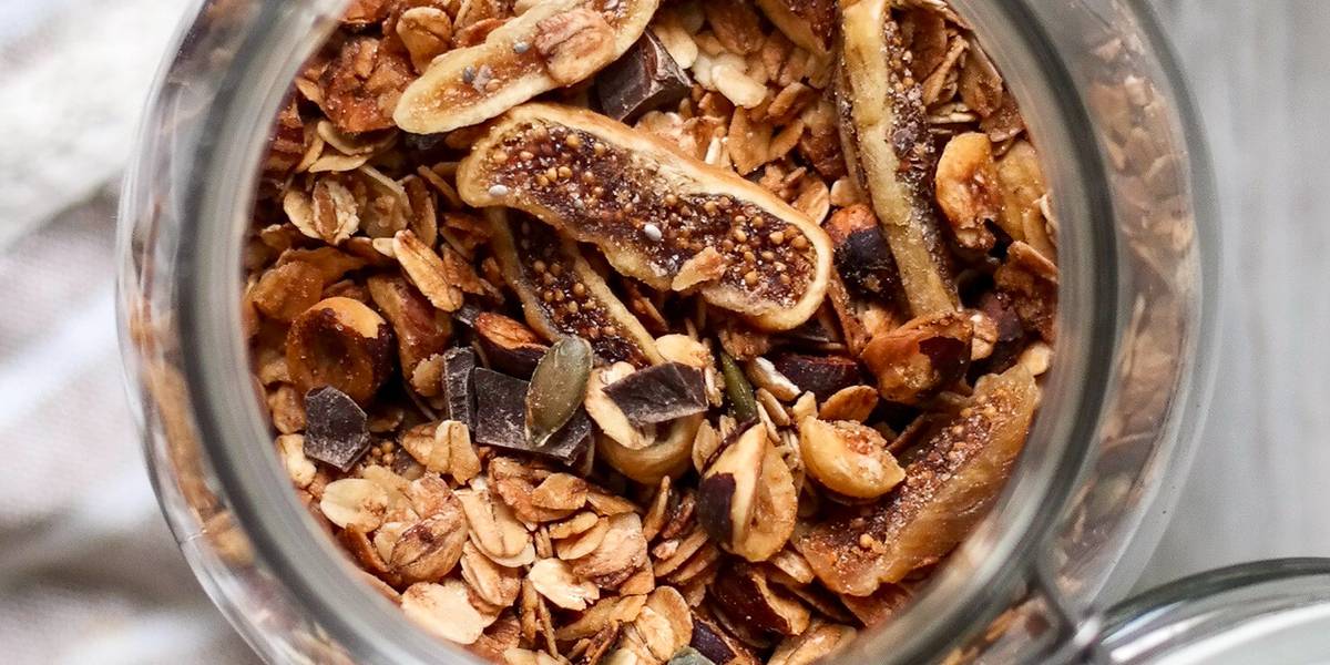 Pick Up Limes Chocolate Hazelnut & Fig Granola