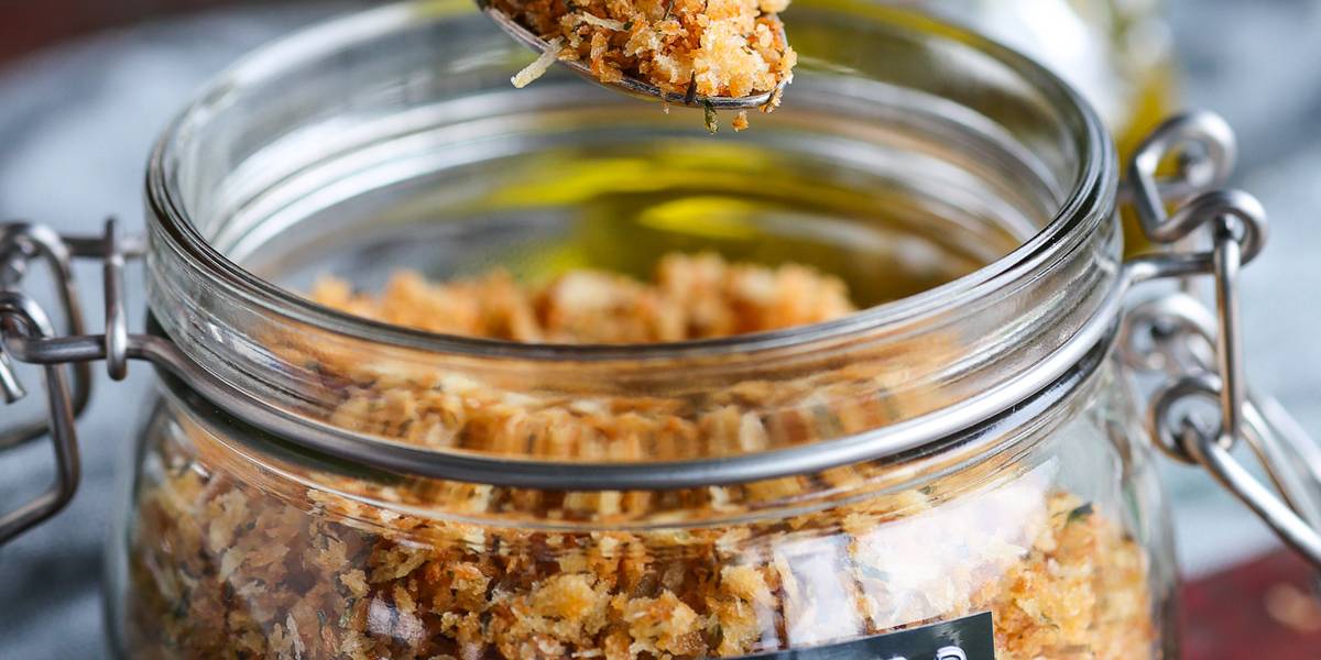 Toasted Seasoned Bread Crumbs | Pick Up Limes