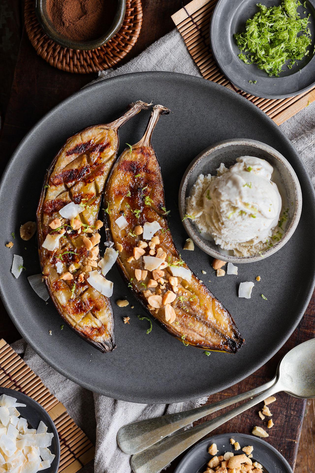 Main image of Grilled Dessert Bananas
