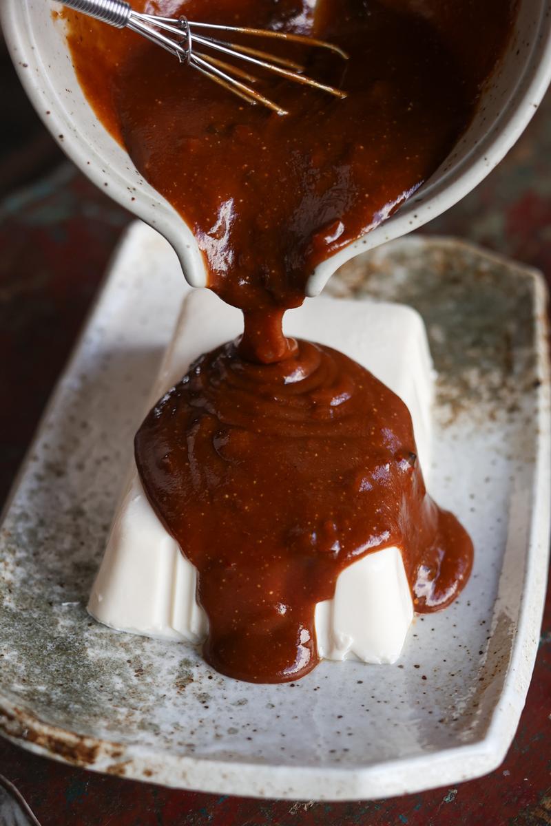 Process image of Peanut-Chili Silken Tofu