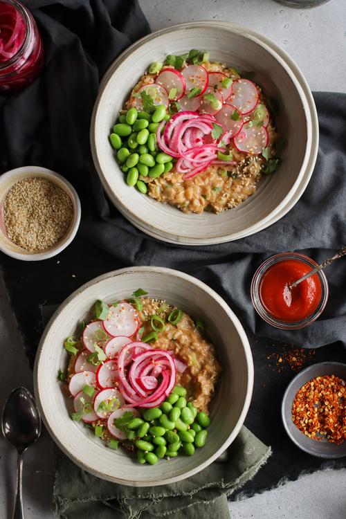 Savoury Miso Sesame Oatmeal Pick Up Limes