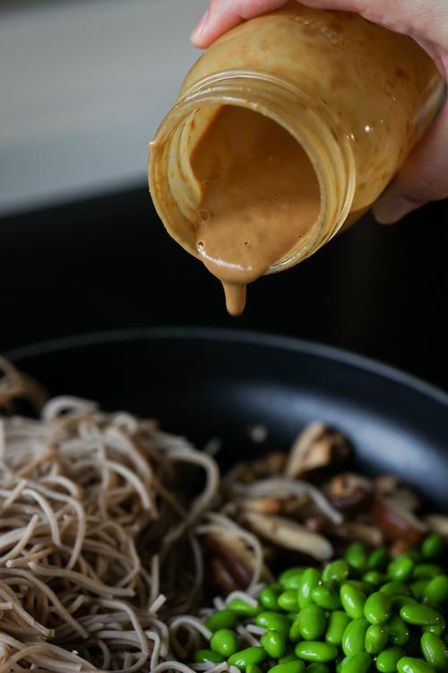 Miso Sesame Soba Noodles Pick Up Limes