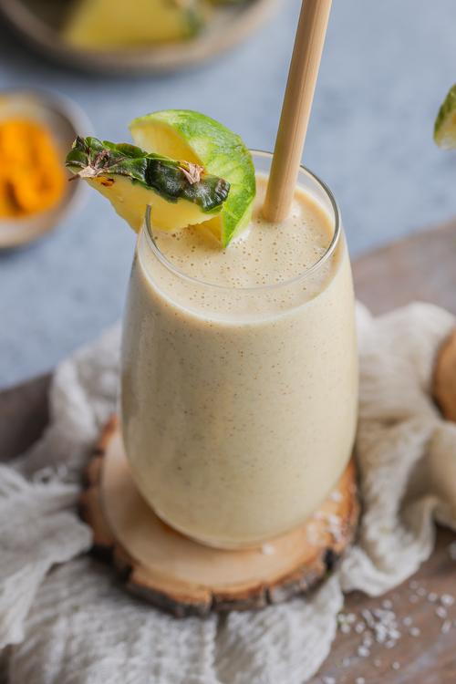 image of Pineapple Lime Ginger Smoothie