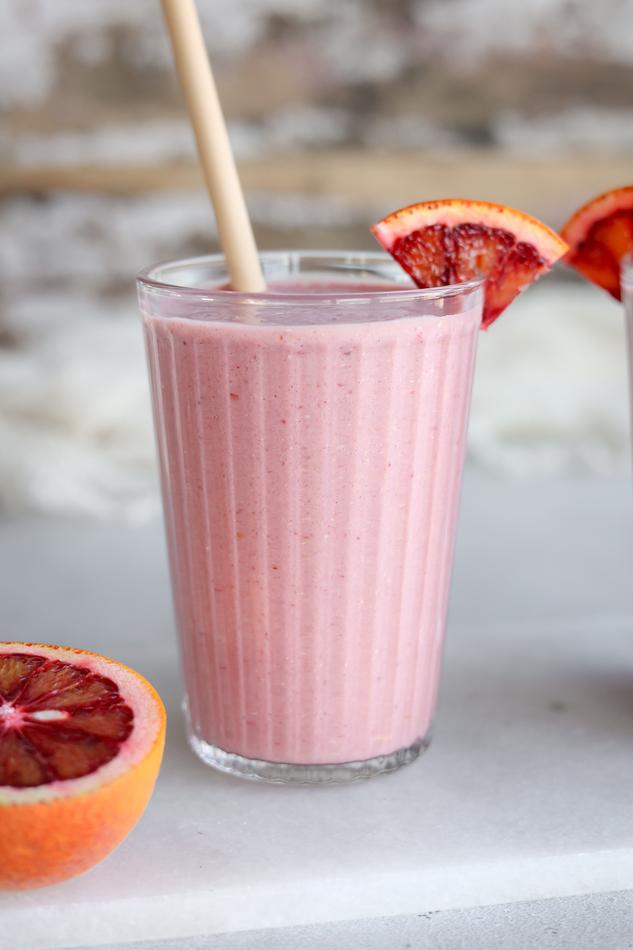 image of Blood Orange Strawberry Smoothie