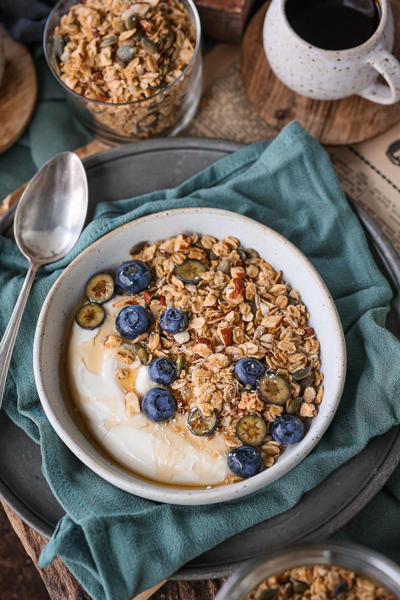 Process image of Toasted Coconut & Almond Granola
