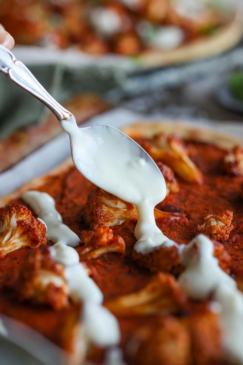 BBQ Cauliflower Pizza Pick Up Limes