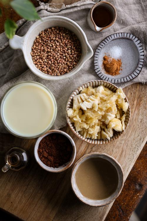 Chocolate Banana Buckwheat Porridge Pick Up Limes