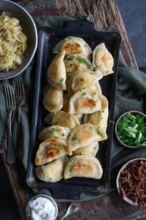 image of Potato & Sauerkraut Pierogi
