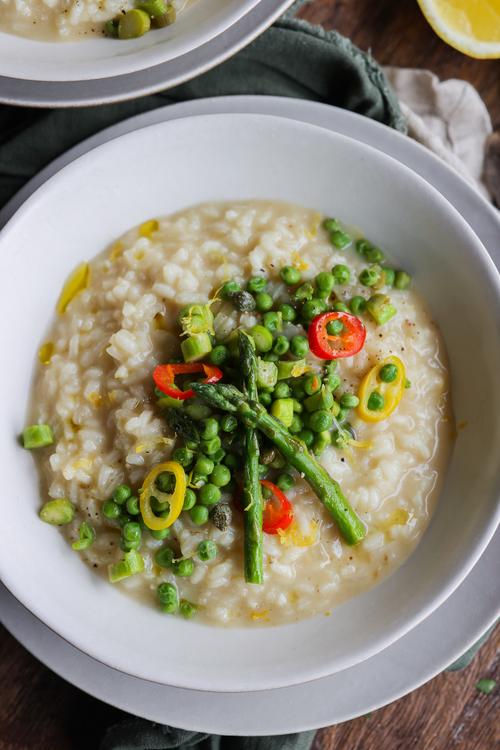 image of Spring Lemon Risotto