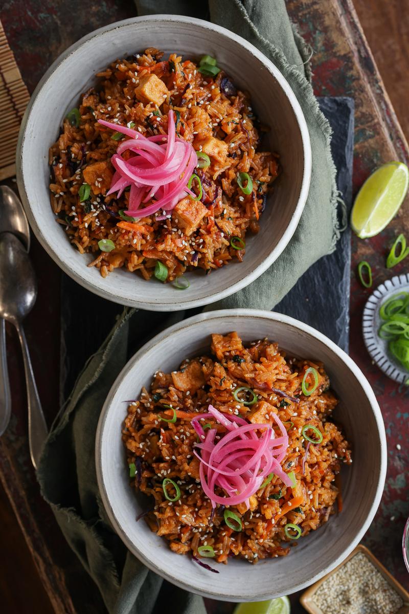 Process image of Teriyaki Fried Rice