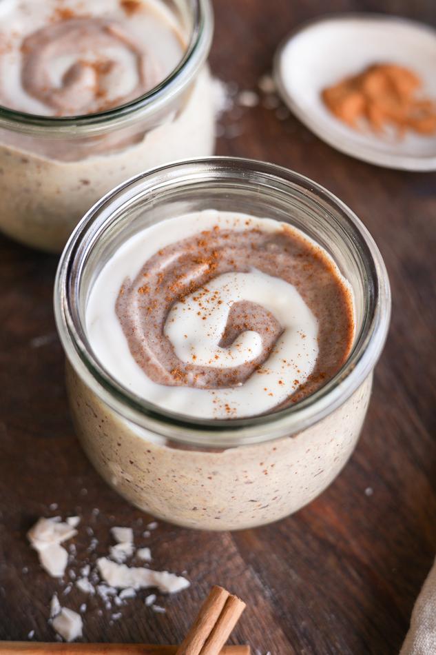 image of Cinnamon Swirl Overnight Oats