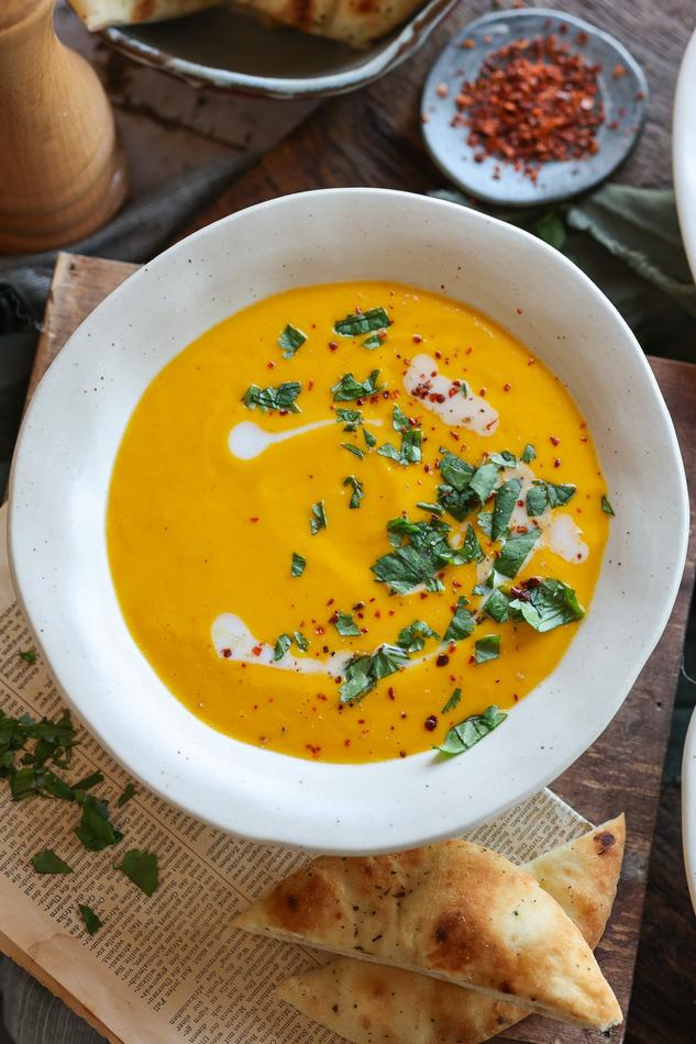 image of Chilled Carrot Ginger Soup