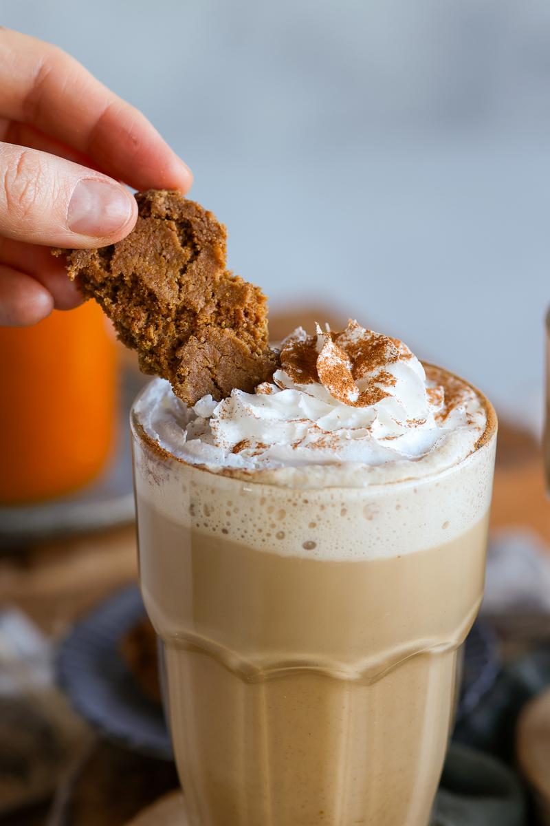 Process image of Pumpkin Spice Latte