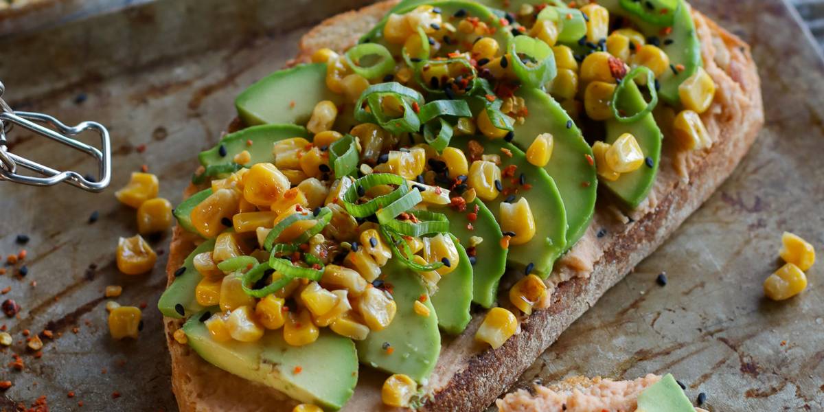 Avocado Toast with Chipotle Bean Spread | Pick Up Limes