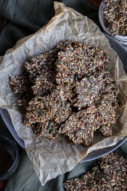 image of Mixed Seeds Crackers