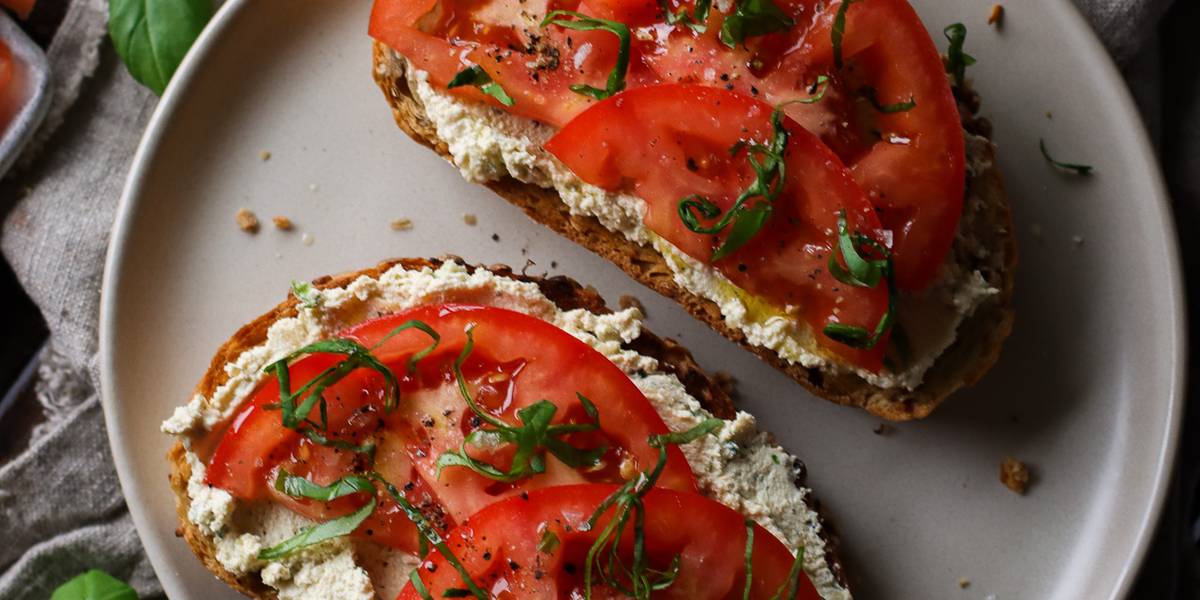 Chive & Onion Whipped Tofu Toast Pick Up Limes