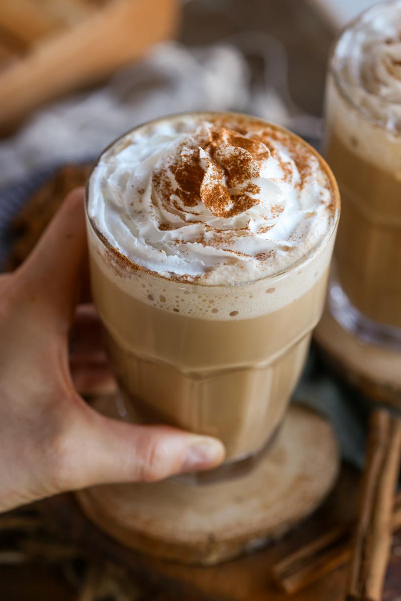 Process image of Pumpkin Spice Latte