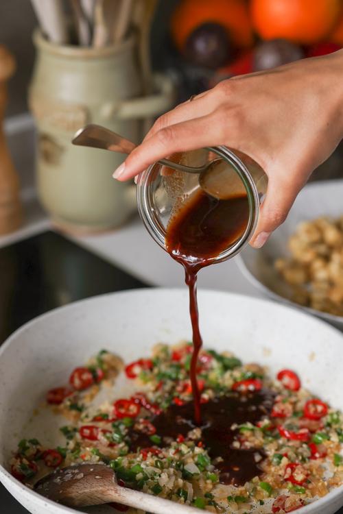 Spicy Garlic Tofu Pick Up Limes