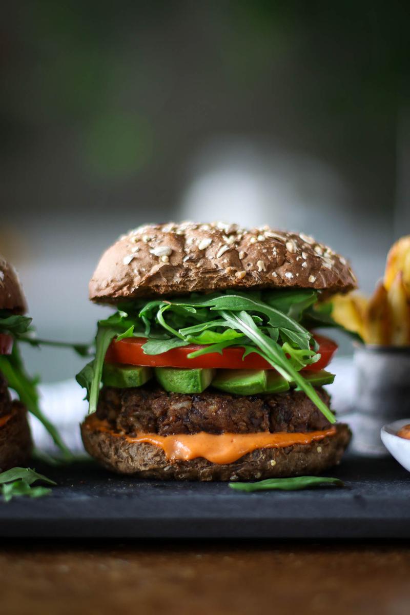 Pick Up Limes Mushroom & Rice Burger