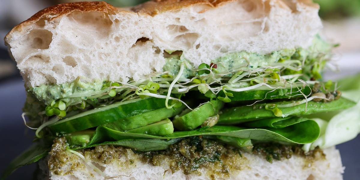 Green Goodness Sandwich | Pick Up Limes