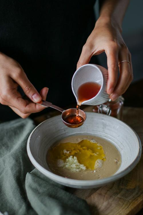 Dill Pasta Salad with a Tahini Dressing Pick Up Limes