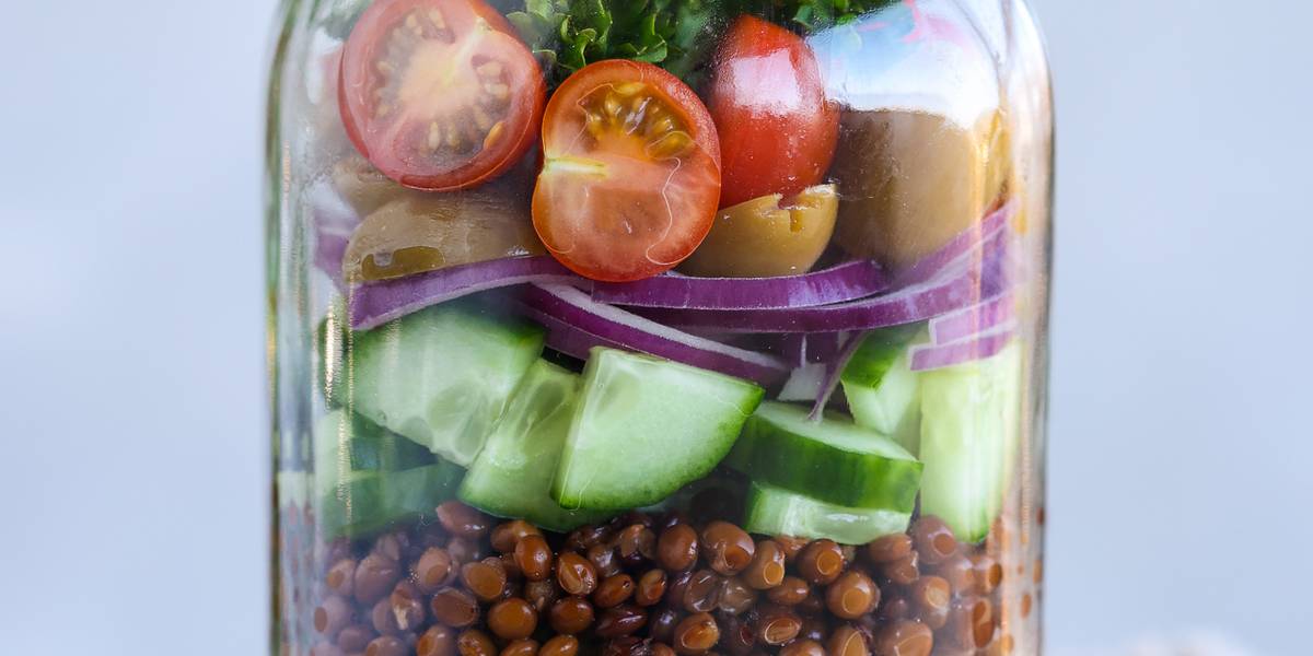 Easy Bulgur Salad in a Jar | Pick Up Limes